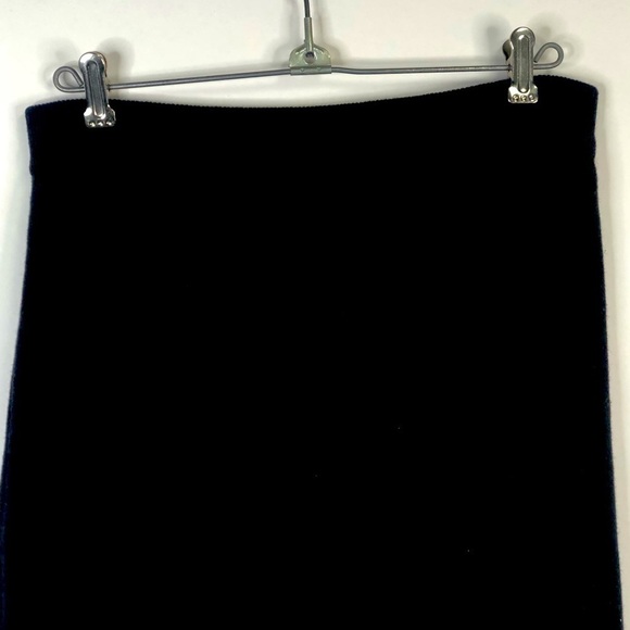 Vintage Spiegel Black knit pull on pencil skirt small - Picture 2 of 7